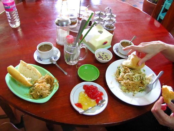 Breakfast - Phnom Penh, Cambodia