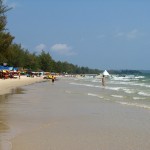 Ochheuteal Beach, Sihanoukville, Cambodia