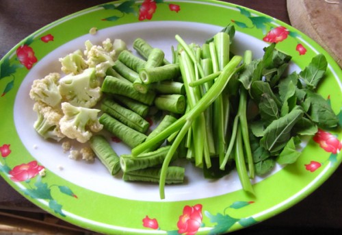 Lok Lok vegetables