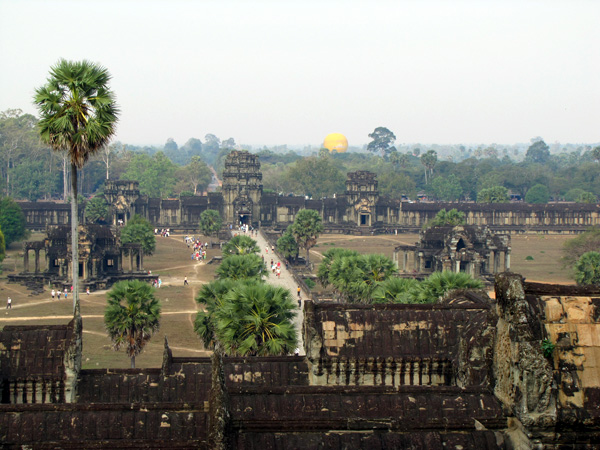 View from Angkor Wat, Cambodia